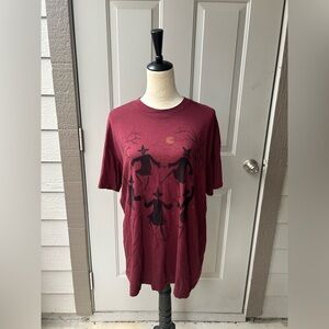 American Eagle Oversized Halloween Witch Tee